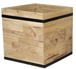 Hout|ohgreen Pot Acacia FSC kubiek w35h36