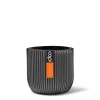 Potten En Vazen|ohgreen Pot bol Groove 23x21