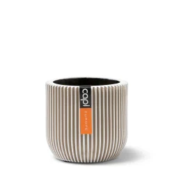 Potten En Vazen|ohgreen Pot bol Groove 17x15