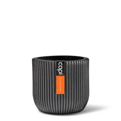 Potten En Vazen|ohgreen Pot bol Groove 9x8