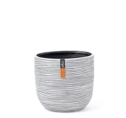 Potten En Vazen|ohgreen Pot bol Rib 9x8