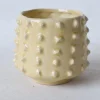 Potten En Vazen|ohgreen Pot dots geel glazed