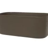 Kunststof|Ecocheques|ohgreen Pot Respect balkonbak met reservoir 50x17h19 taupe
