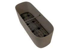 Kunststof|Ecocheques|ohgreen Pot Respect balkonbak met reservoir 50x17h19 wit