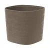 Kunststof|Ecocheques|ohgreen Pot Respect met reservoir 40x40h30 taupe