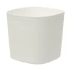 Kunststof|Ecocheques|ohgreen Pot Respect met reservoir25x25h21 wit