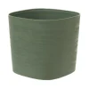 Kunststof|Ecocheques|ohgreen Pot Respect met reservoir 40x40h30 groen-grijs