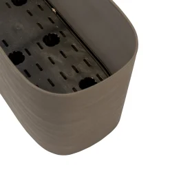 Kunststof|Ecocheques|ohgreen Pot Respect xl met reservoir 80x38h30 wit