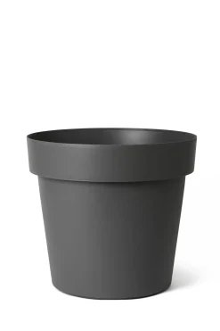 Kunststof|Ecocheques|ohgreen Pot rond happy met wielen 50h 41 antraciet