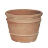 Aardewerk|ohgreen Pot terracota whitewash d26h20