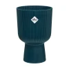 Potten En Vazen|Ecocheques|ohgreen Pot vibes fold coupe 14cm diepblauw