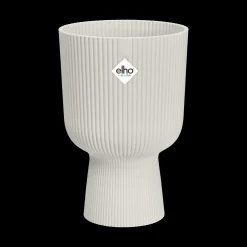 Potten En Vazen|Ecocheques|ohgreen Pot vibes fold coupe 14cm zijdewit