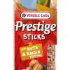 Werelddierendag|Vogels Voeding|ohgreen Prestige sticks kleine papegaaien met noten & rozijnentopping - 2 stuks 60g