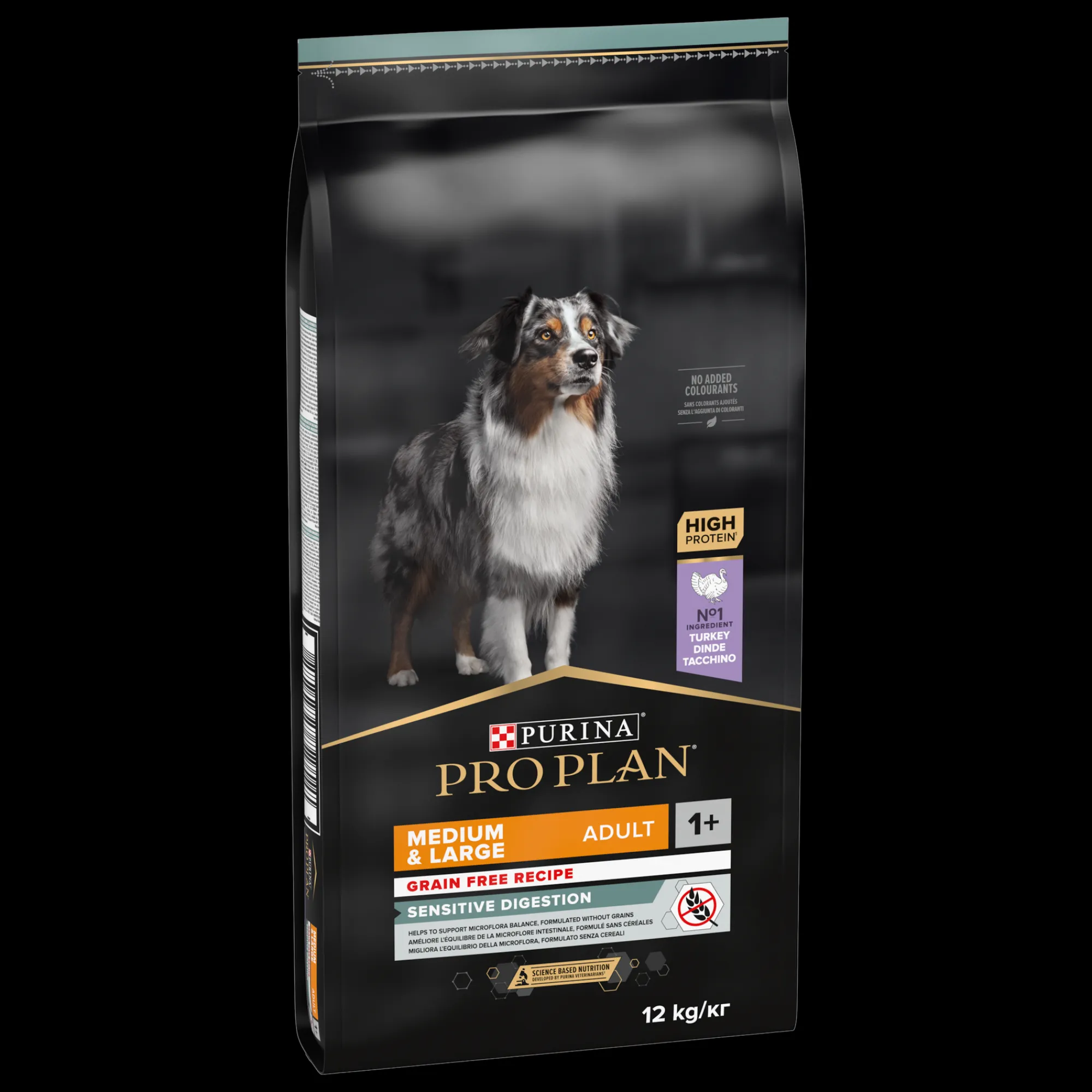 Werelddierendag|Hond Voeding|ohgreen PRO PLAN Medium&Large Adult Sensitive Digestion Kalkoen 12kg
