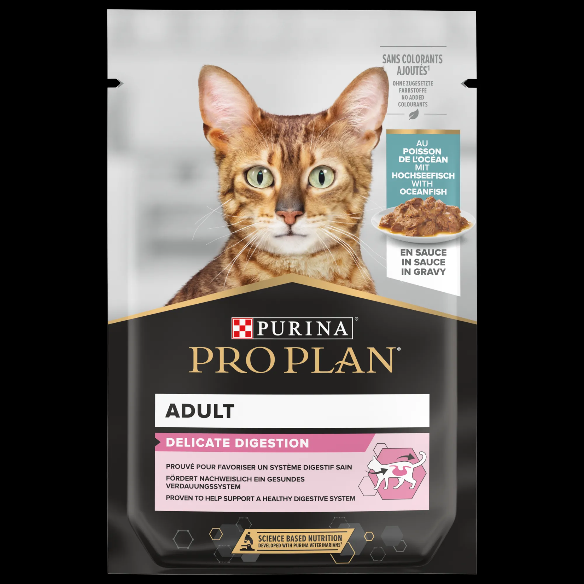 Kat Voeding|Werelddierendag|ohgreen PRO PLAN Natte Voeding Delicate Vis 85g