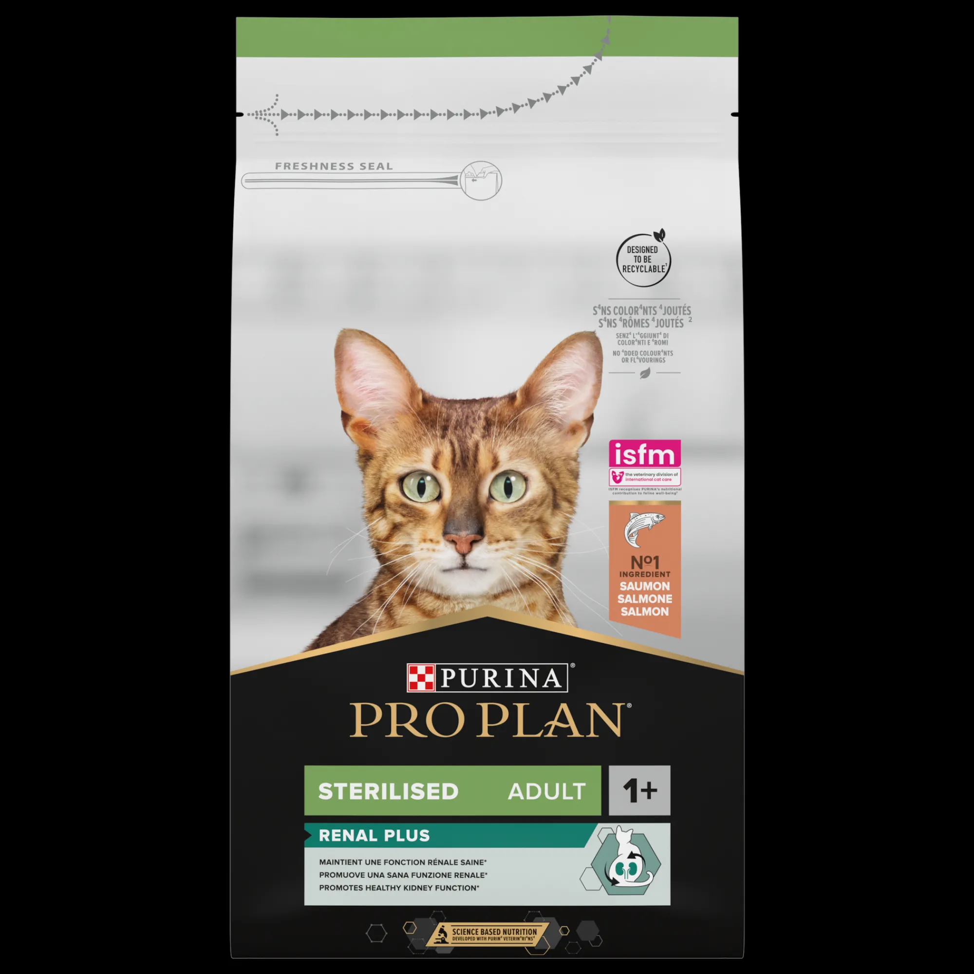 Kat Voeding|Werelddierendag|ohgreen PROPLAN Sterilised Renal Adult Cat Zalm 1.5kg