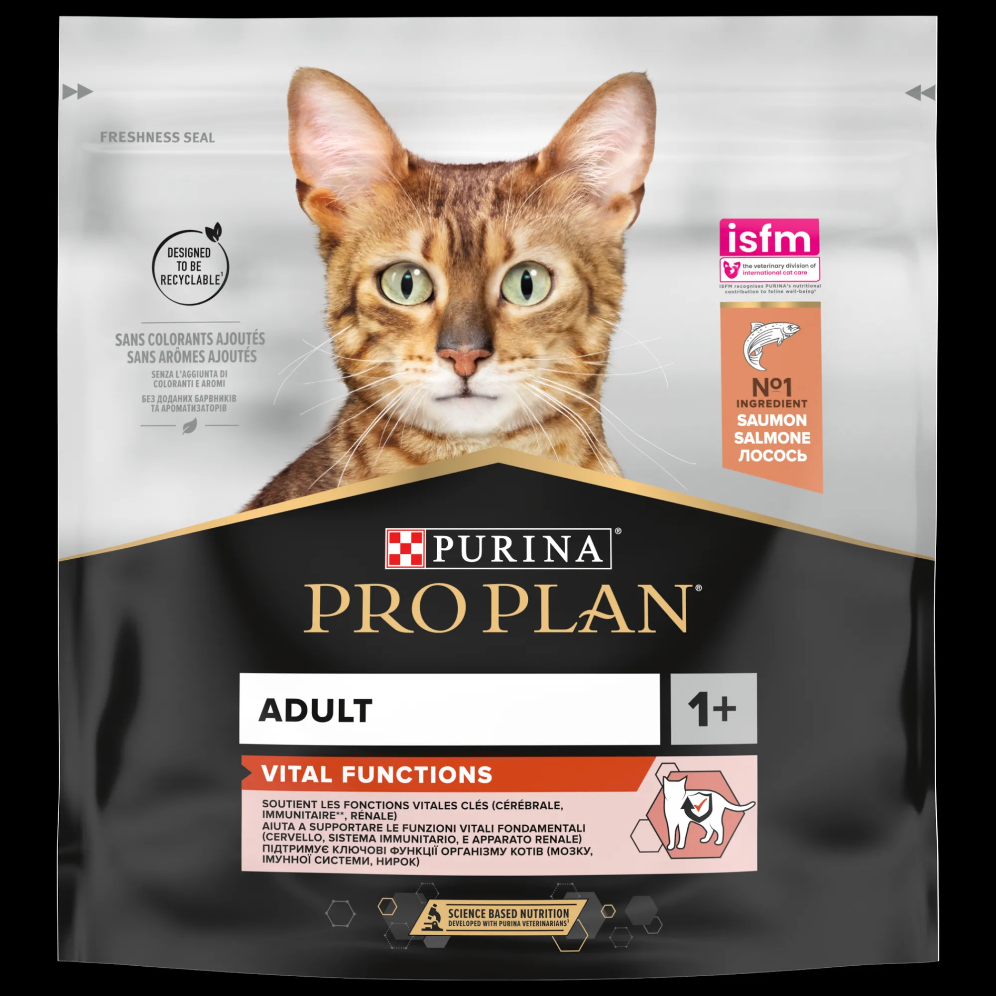 Werelddierendag|Kat Voeding|ohgreen PROPLAN Vital Function Adult Cat Zalm 400g