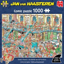 Puzzel|ohgreen Puzzel xms jvh santa's factory 1000