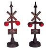 Lemax Kerstdorpen|ohgreen Railway stop light, set/2, b/o (4.5v)