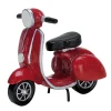 Lemax Kerstdorpen|ohgreen Red moped