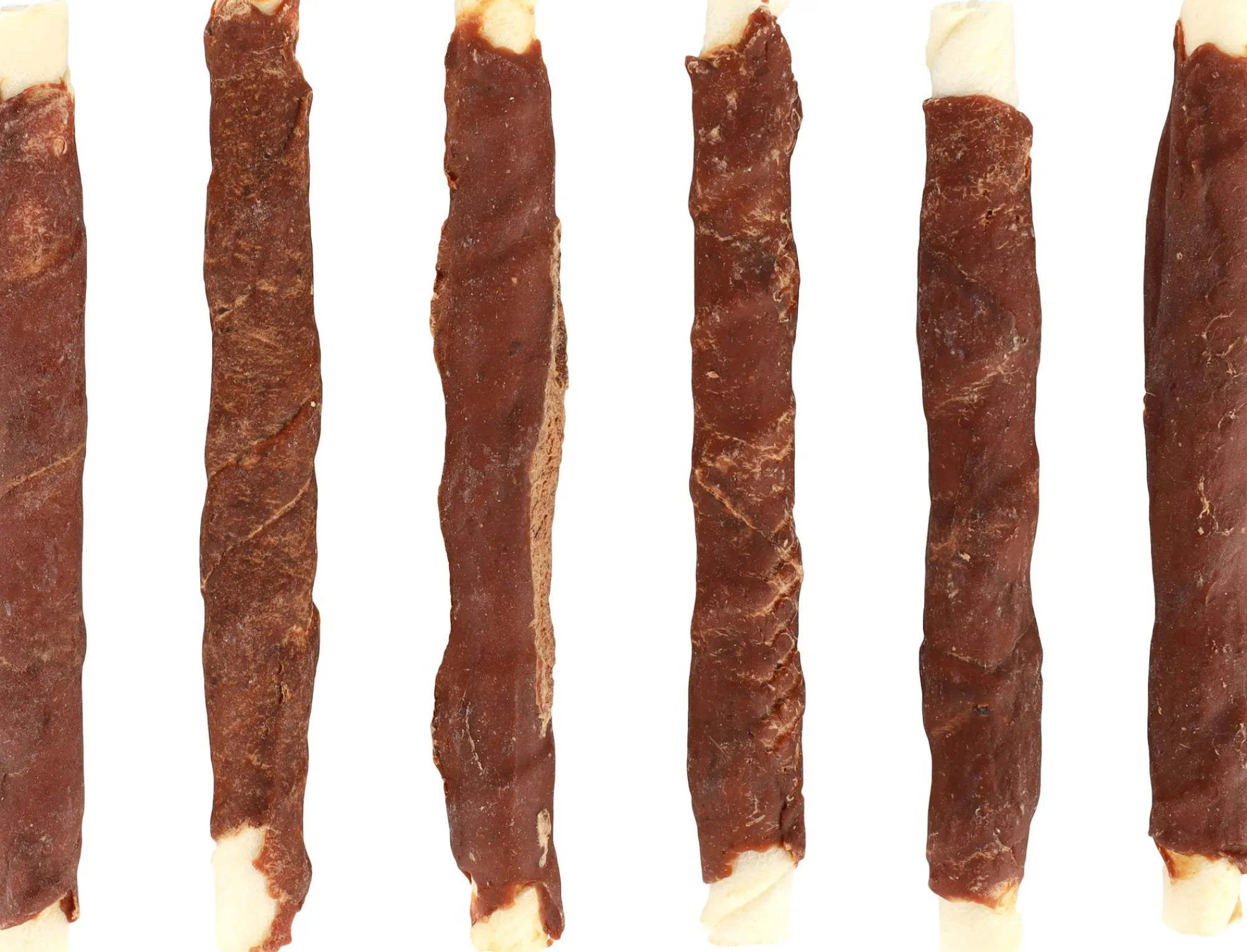 Hond Voeding|ohgreen R'hide stokjes omwikkeld met konijn 15mm 15cm 6st 180gr