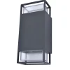 Verlichting|ohgreen Ridge wandlamp donker grijs gu10 25w