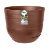 Kunststof|Ecocheques|ohgreen RINGS ROND 30CM ROESTBRUIN