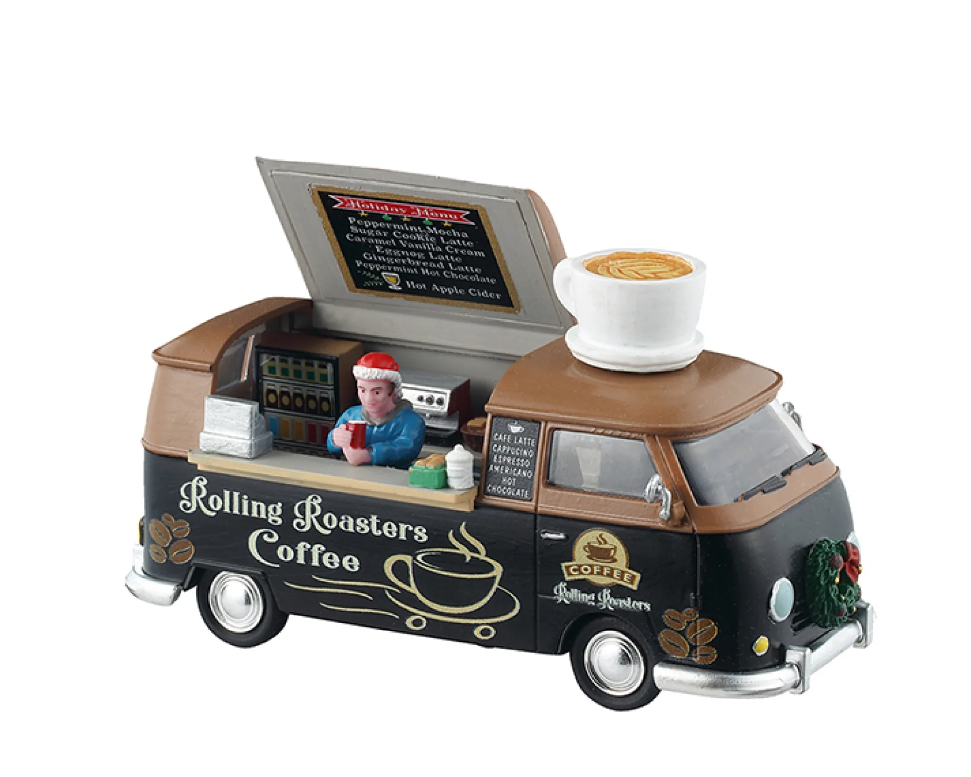Lemax Kerstdorpen|ohgreen Rolling roasters coffee