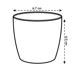Ecocheques|Potten En Vazen|ohgreen Rond mini 7cm