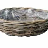 Potten En Vazen|ohgreen Schaal rotan grijs D41H12CM