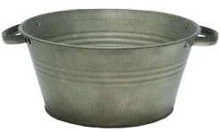Metaal|ohgreen Schaal zink vintage groen d23h11