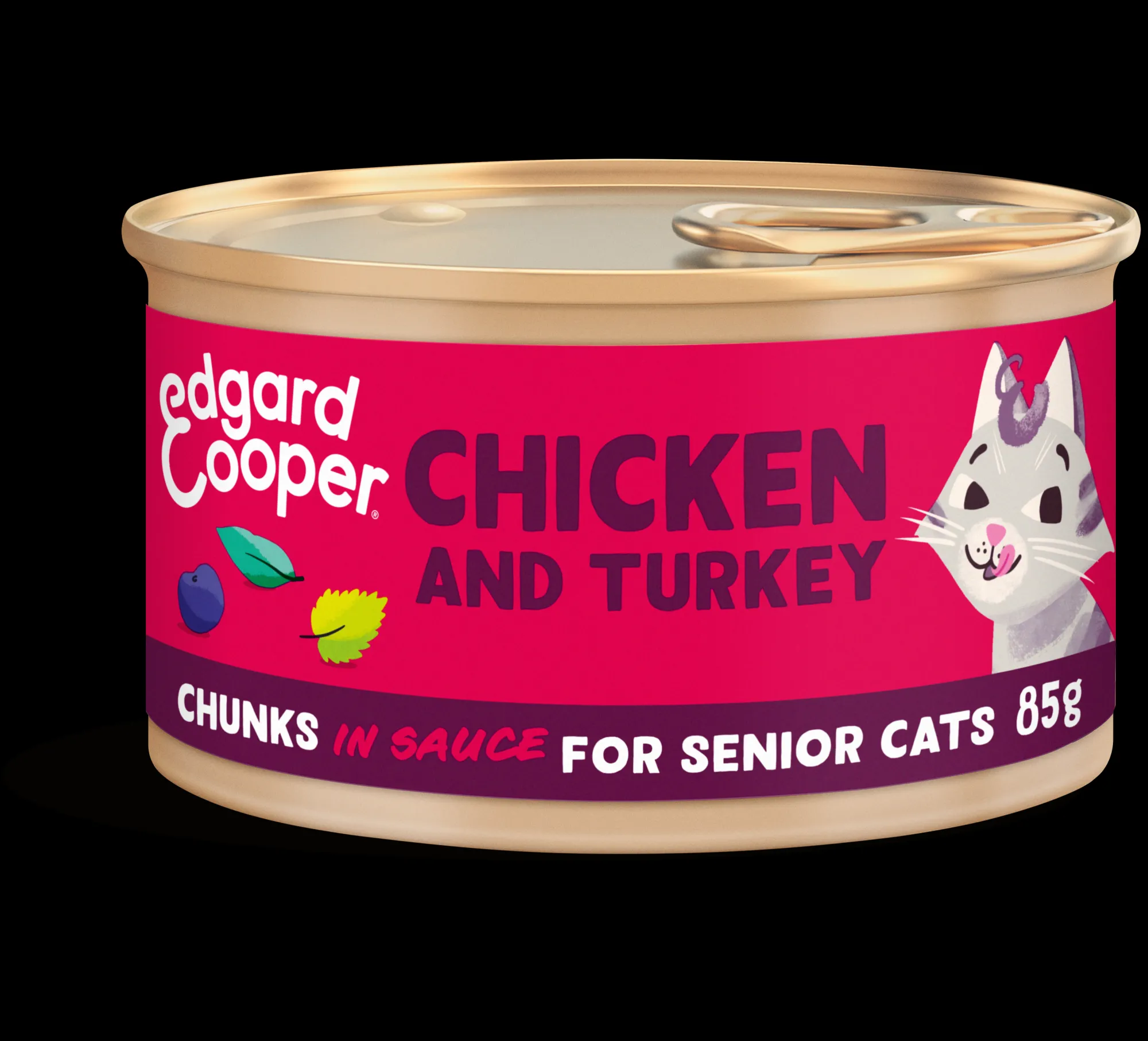 Kat Voeding|ohgreen Sensible kip&kalkoen in saus 85g