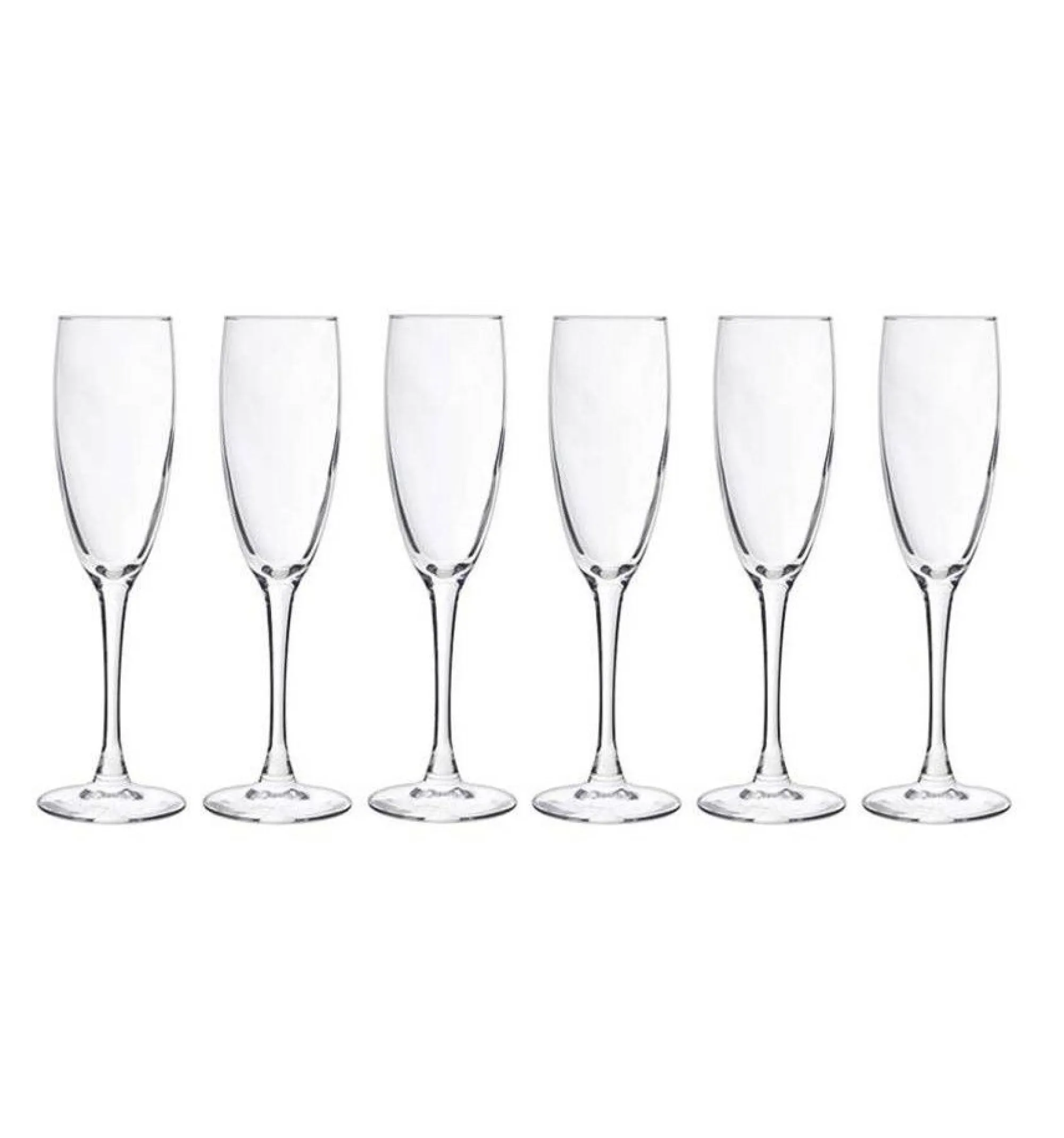 Servies|ohgreen Set van 6 champagneglazen