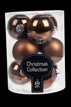 Kerstballen|ohgreen Set van 9 kerstballen