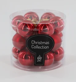 Kerstballen|ohgreen Set van 18 kerstballen