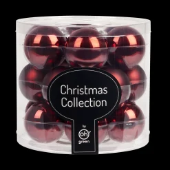 Kerstballen|ohgreen Set van 18 kerstballen
