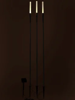 Verlichting|Ecocheques|ohgreen Set van 3 solarlampen Ronda (tuinstekers)