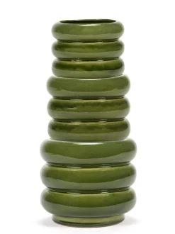 Potten En Vazen|ohgreen Sixties Sierpot m 12,5x12,5x11,5 groen