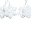 Kerstornamenten|ohgreen Sneeuwvlok foam11cm wit