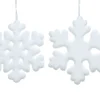 Kerstornamenten|ohgreen Sneeuwvlok foam20cm wit