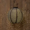 Verlichting|Ecocheques|ohgreen Solar lampion 25cm grijs/marrakesh