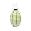 Verlichting|ohgreen Solar lampion 22x32cm sage groen / marrakesh