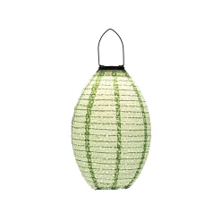 Verlichting|ohgreen Solar lampion 22x32cm sage groen / marrakesh