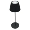Verlichting|ohgreen Soleil tafellamp zwart met laadstation