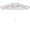 Parasol|ohgreen Staparasol miami d300 alu/teak-wit