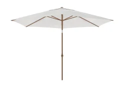 Parasol|ohgreen Staparasol miami d300 alu/teak-wit