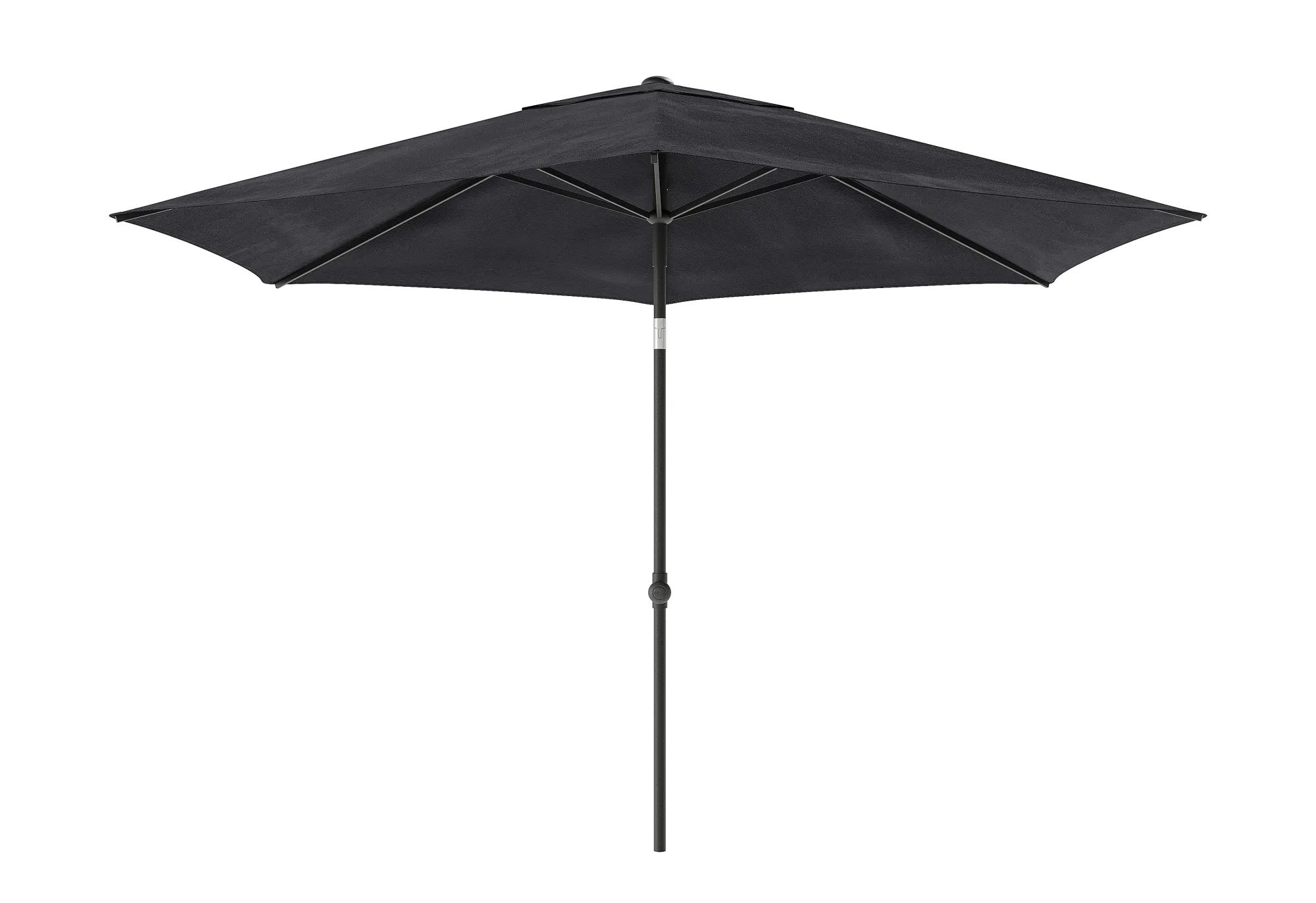 Parasol|ohgreen Staparasol miami d300 zwart-grijs