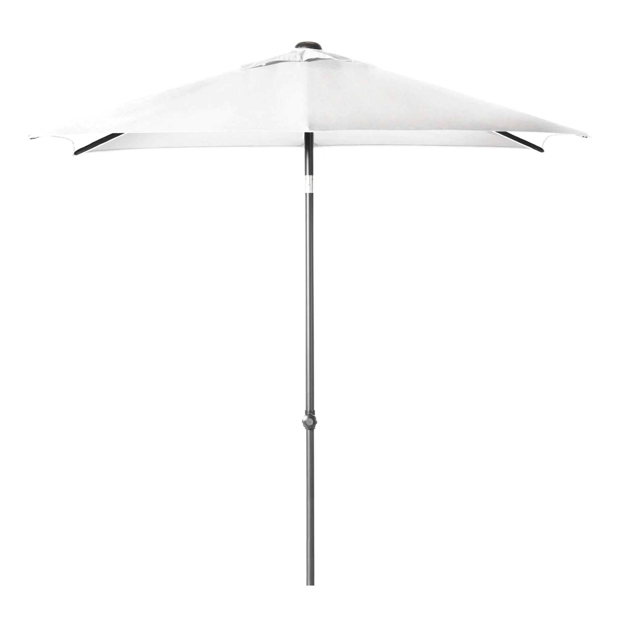 Parasol|ohgreen Staparasol miami 210x150 antraciet-wit