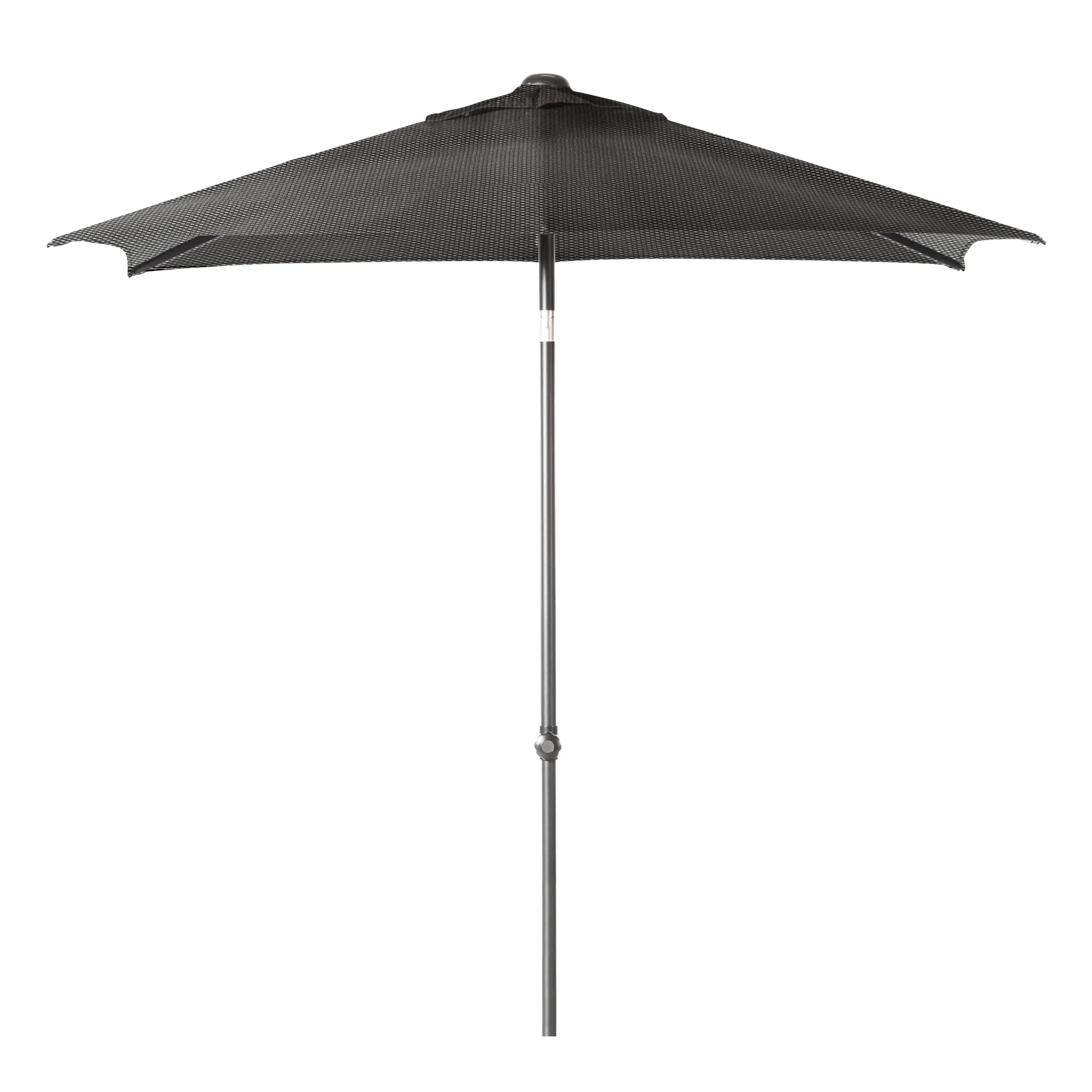 Parasol|ohgreen Staparasol miami 210x150 antraciet-grijs