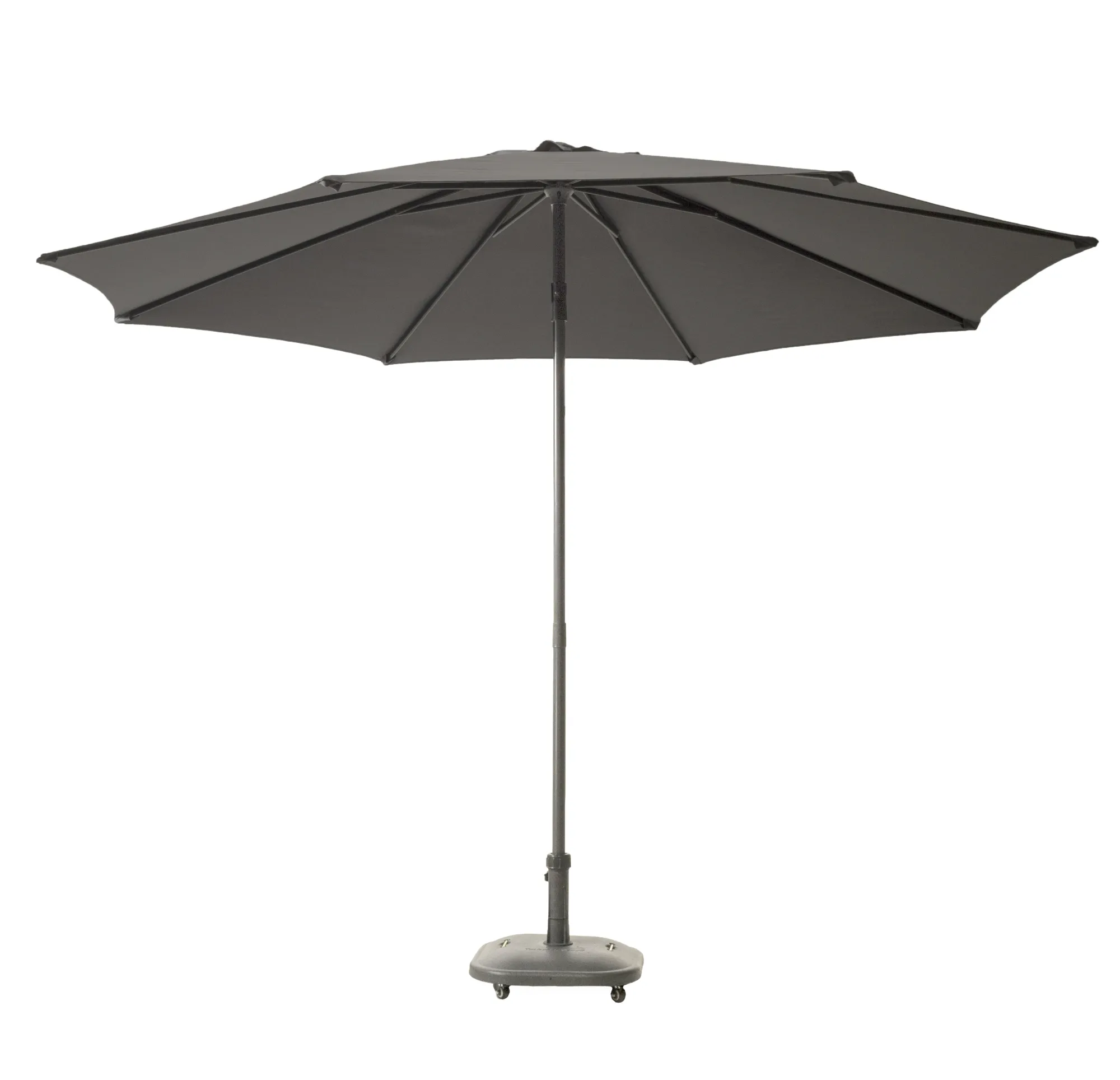 Parasol|ohgreen Staparasol Vista d300 antraciet-donker grijs
